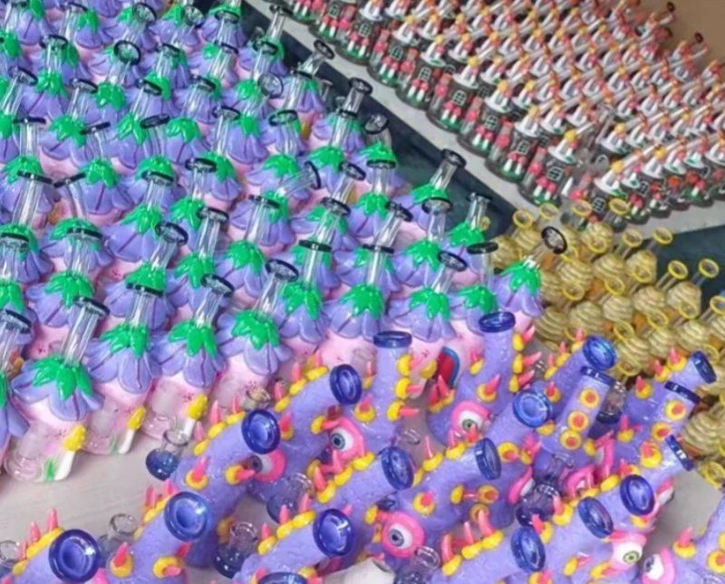 Hand Painted Glass Bongs For Sale Hand Painted Glass Bongs For Sale